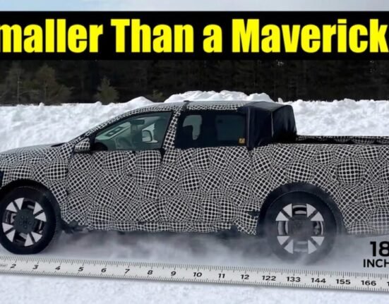 Wow: Ford's new pickup truck could be more than a foot shorter than the current Ford Maverick!