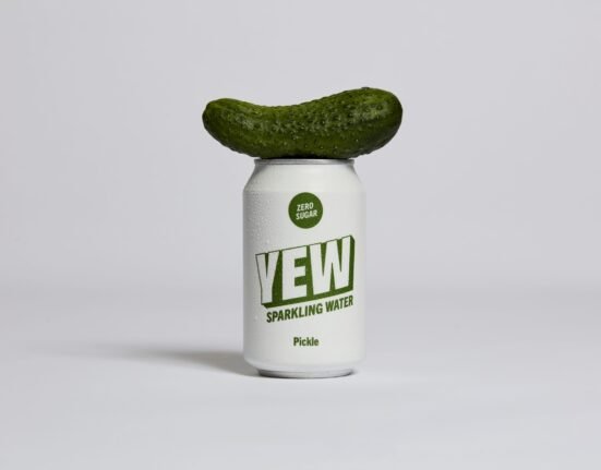 YEW launches UK's first pickled sparkling water