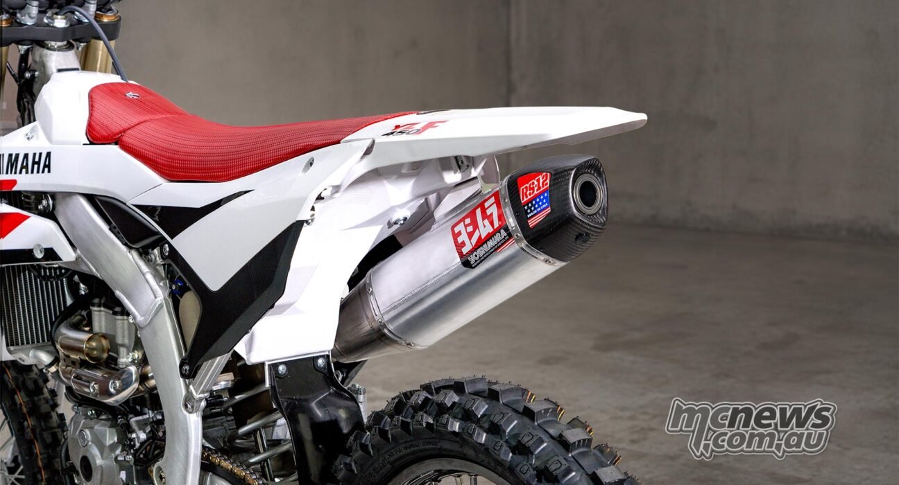 Yoshimura RS-12 Hybrid System for 2026 Yamaha YZ450F | More power, easier installation