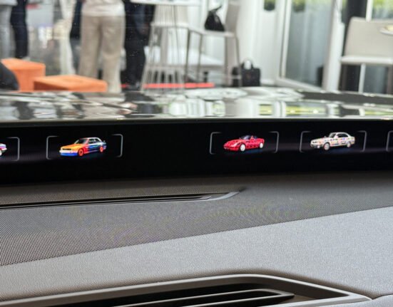 You can showcase famous BMW art cars on the new X5's Panoramic Vision Display, why not?