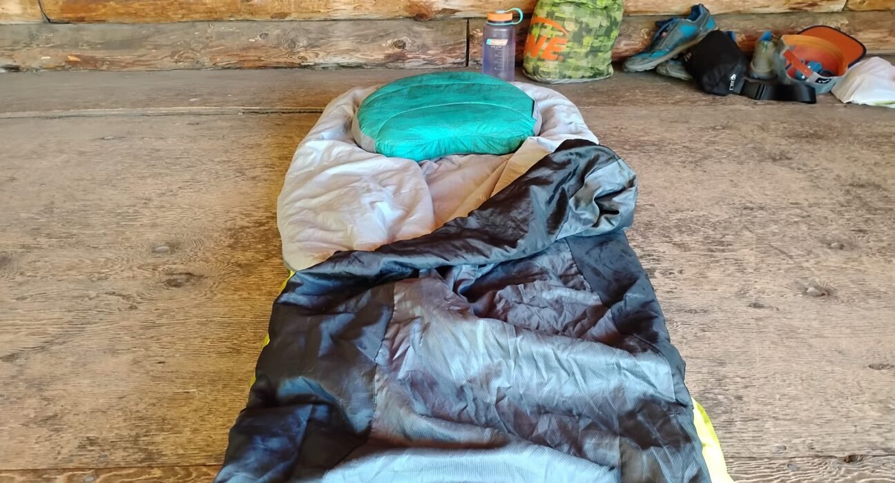 You don't need $500 worth of gear for backpacking. This $30 Supermarket Sleeping Bag Proves It